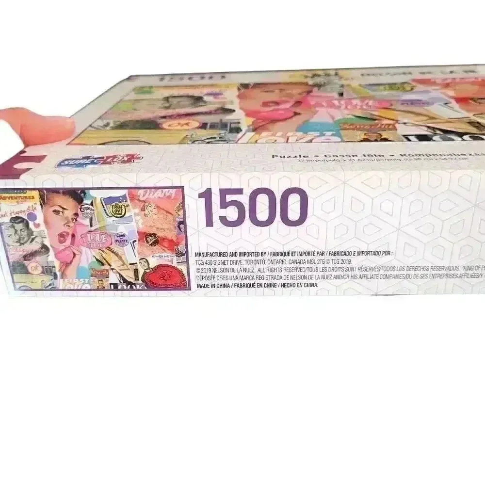 Sure-Lox Sweet Happy Life 1500PC Puzzle by King of Pop Art Nelson De La Nuez